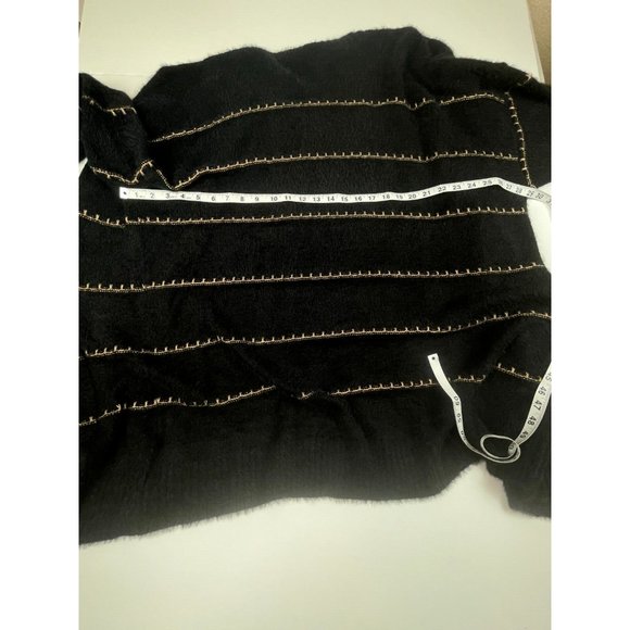 Torrid Wrap Black and Gold Size 4 - Picture 4 of 7
